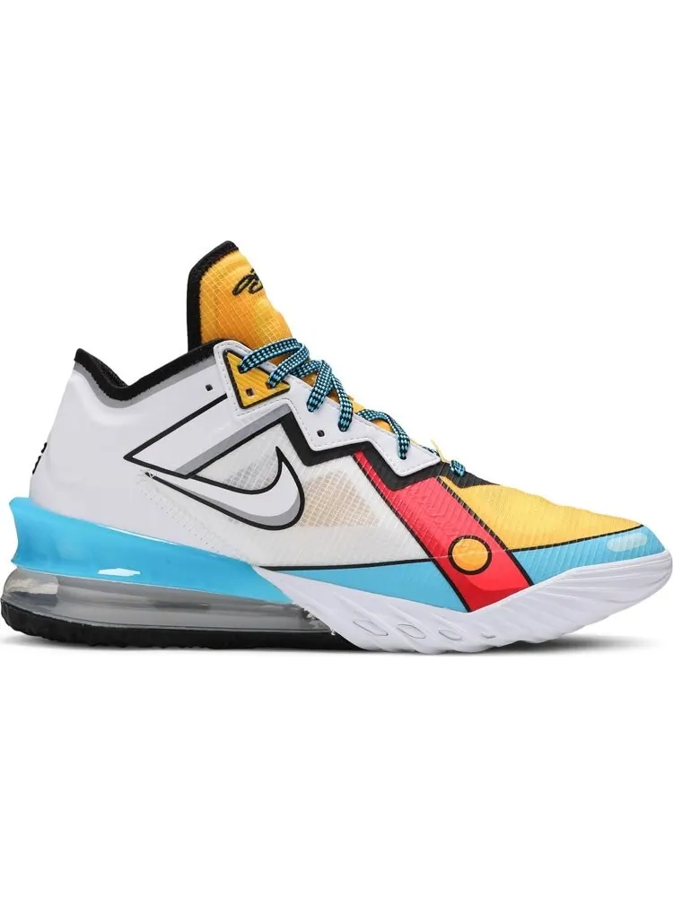Кроссовки Nike LeBron 18 Low 'Stewie' — изображение 1 из 8, белый