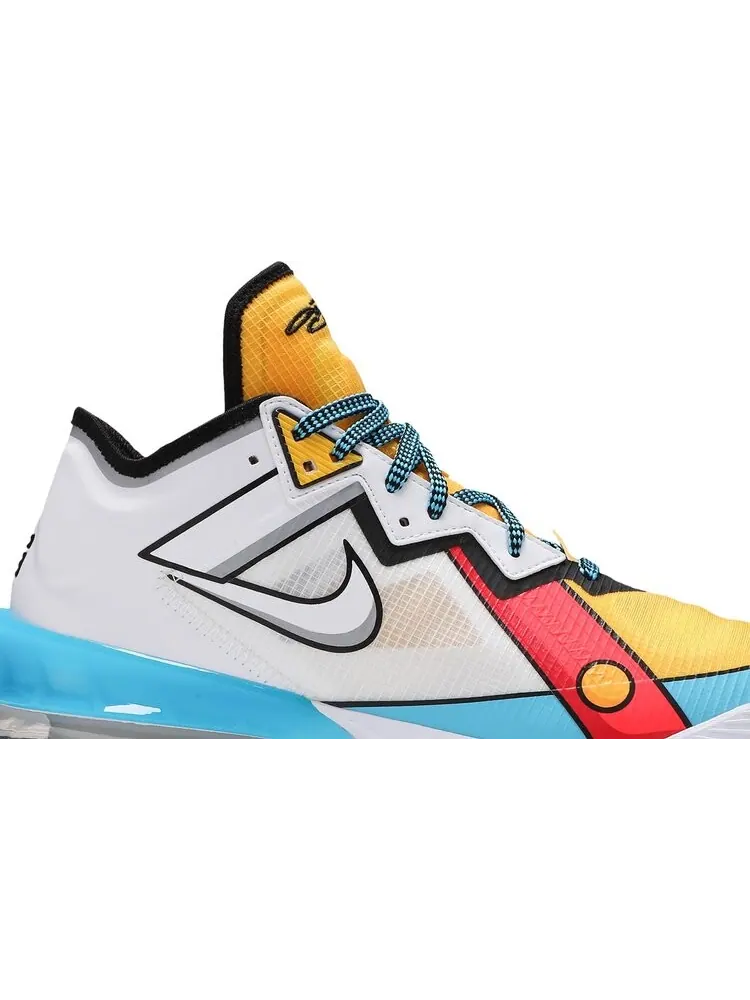 Кроссовки Nike LeBron 18 Low 'Stewie' — изображение 2 из 8, белый