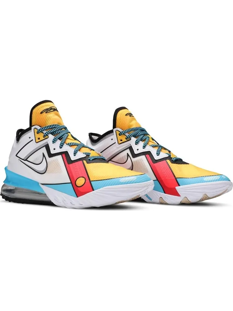 Кроссовки Nike LeBron 18 Low 'Stewie' — изображение 8 из 8, белый