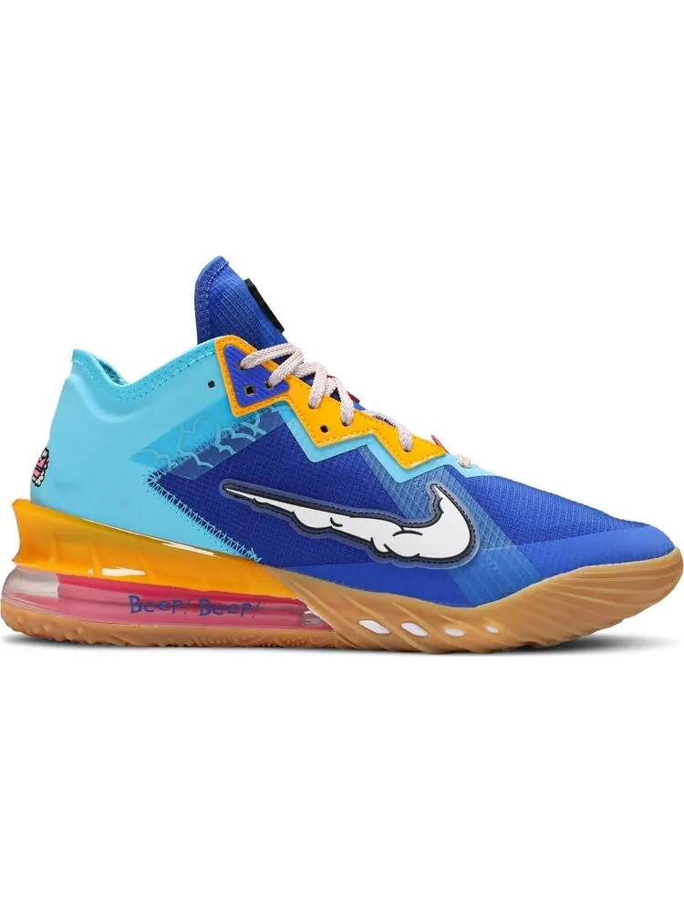 Кроссовки Nike Space Jam x LeBron 18 Low 'Wile E. x Roadrunner' — изображение 1 из 10, мульти