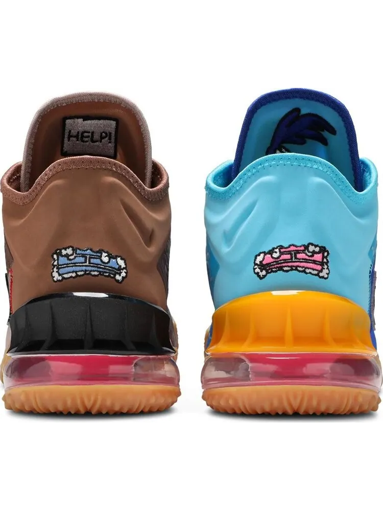 Кроссовки Nike Space Jam x LeBron 18 Low 'Wile E. x Roadrunner' — изображение 6 из 10, мульти