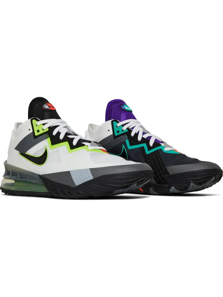 Кроссовки Nike LeBron 18 Low EP 'Air Max 95 Greedy' — изображение 2 из 7, белый