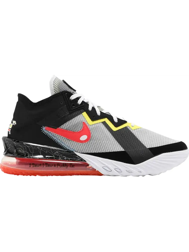 Кроссовки Nike Space Jam x LeBron 18 Low EP 'Sylvester x Tweety' — изображение 1 из 1, серый