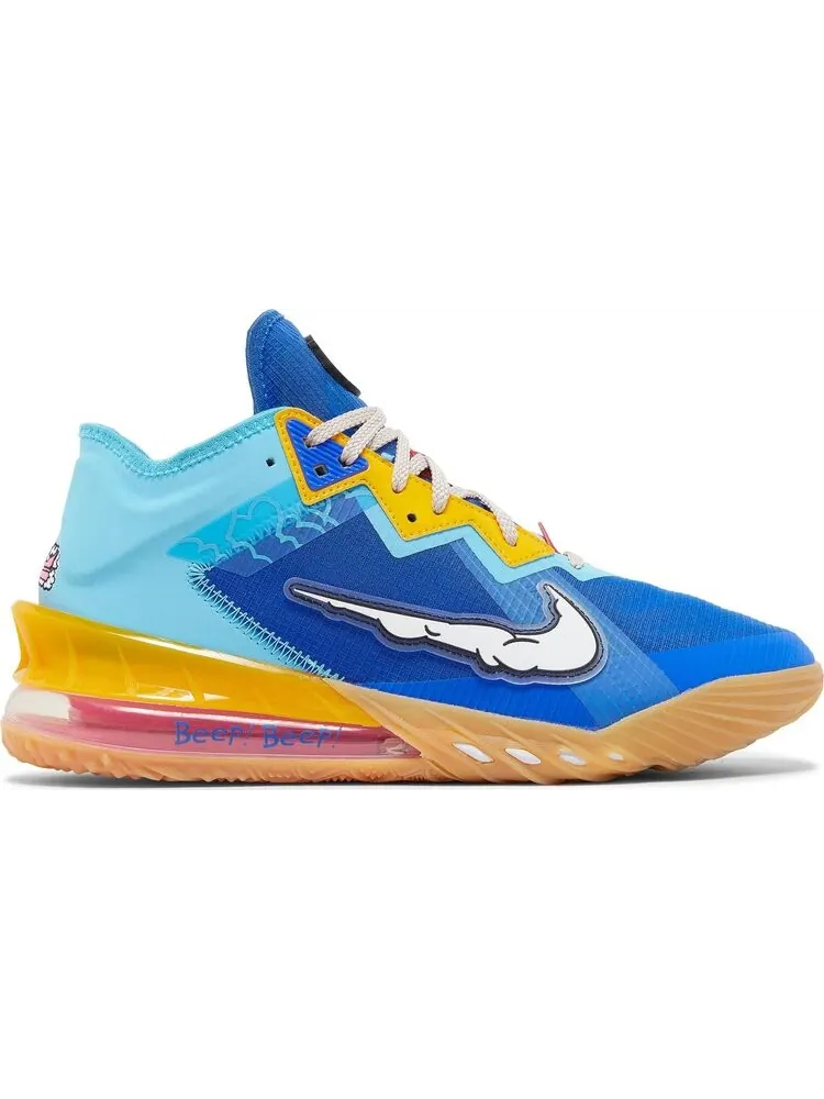 Кроссовки Nike Space Jam x LeBron 18 Low EP 'Wile E. x Roadrunner' — изображение 1 из 10, мульти