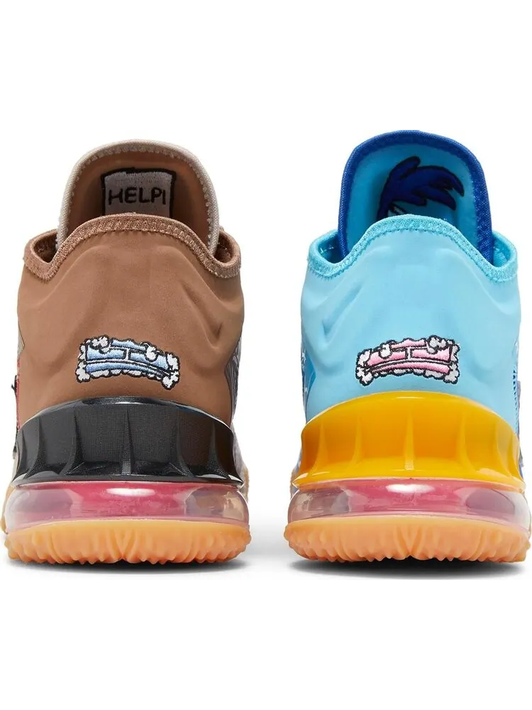 Кроссовки Nike Space Jam x LeBron 18 Low EP 'Wile E. x Roadrunner' — изображение 6 из 10, мульти