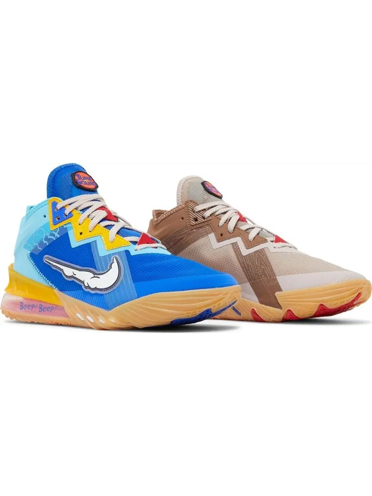 Кроссовки Nike Space Jam x LeBron 18 Low EP 'Wile E. x Roadrunner' — изображение 8 из 10, мульти