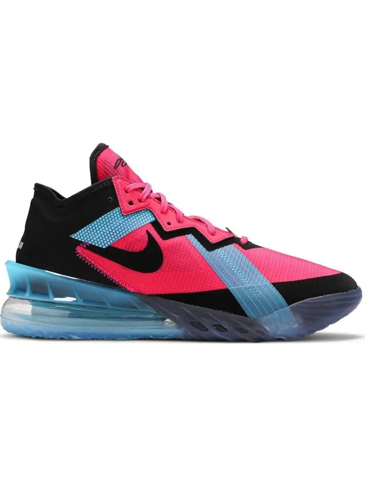 Кроссовки Nike LeBron 18 Low EP 'Neon Nights' — изображение 1 из 8, розовый