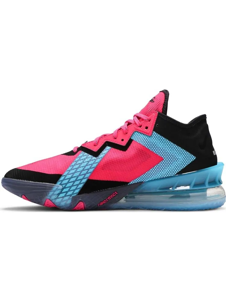 Кроссовки Nike LeBron 18 Low EP 'Neon Nights' — изображение 3 из 8, розовый