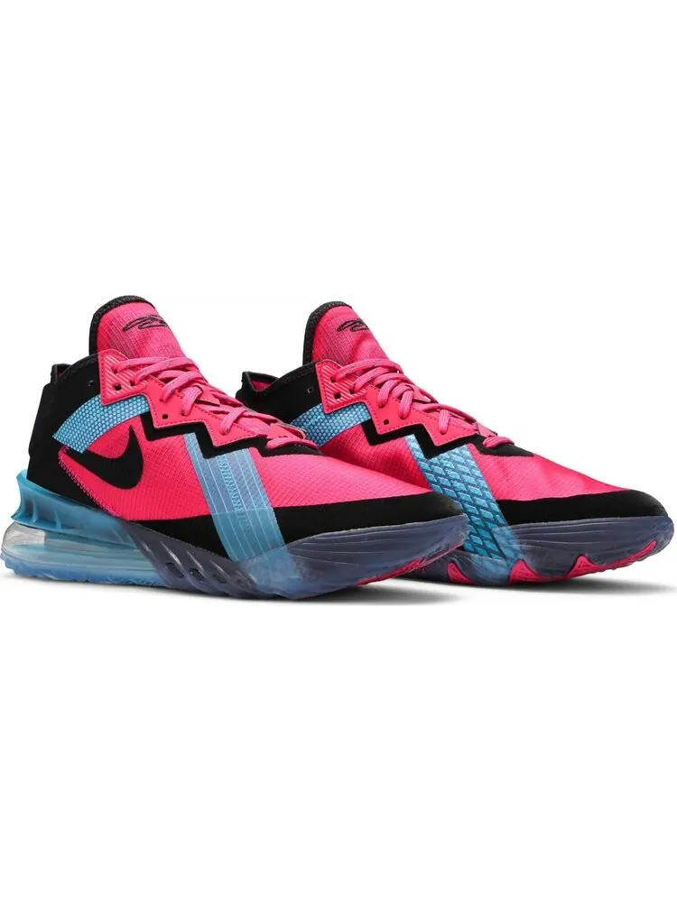 Кроссовки Nike LeBron 18 Low EP 'Neon Nights' — изображение 8 из 8, розовый