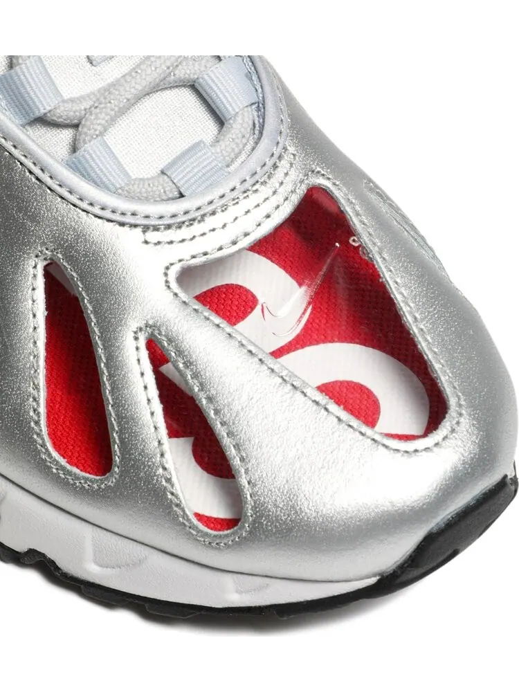 Кроссовки Nike Supreme x Air Max 96 'Metallic Silver' — изображение 10 из 10, серебряный