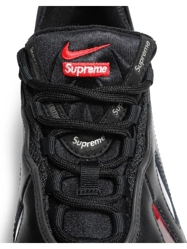 Кроссовки Nike Supreme x Air Max 96 'Black' — изображение 9 из 10, черный