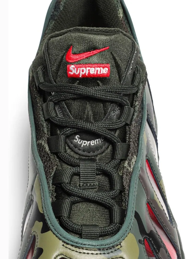 Кроссовки Nike Supreme x Air Max 96 'Camo' — изображение 9 из 10, зеленый