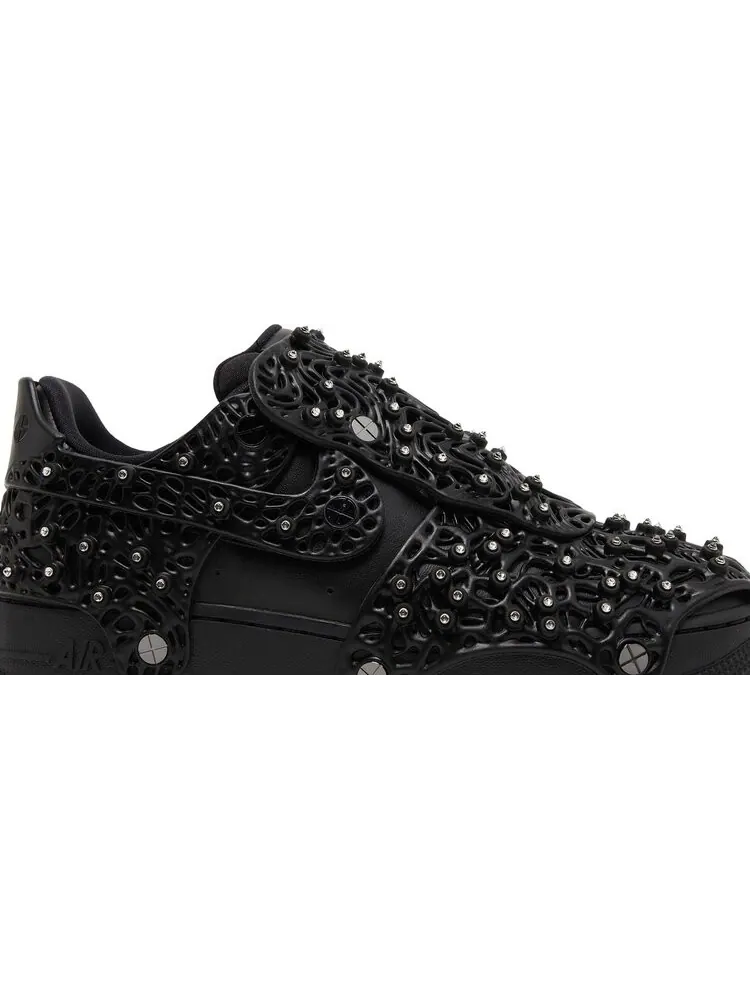Кроссовки Nike Air Force 1 LXX Swarovski Black — изображение 2 из 9, черный