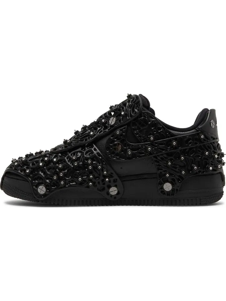 Кроссовки Nike Air Force 1 LXX Swarovski Black — изображение 3 из 9, черный