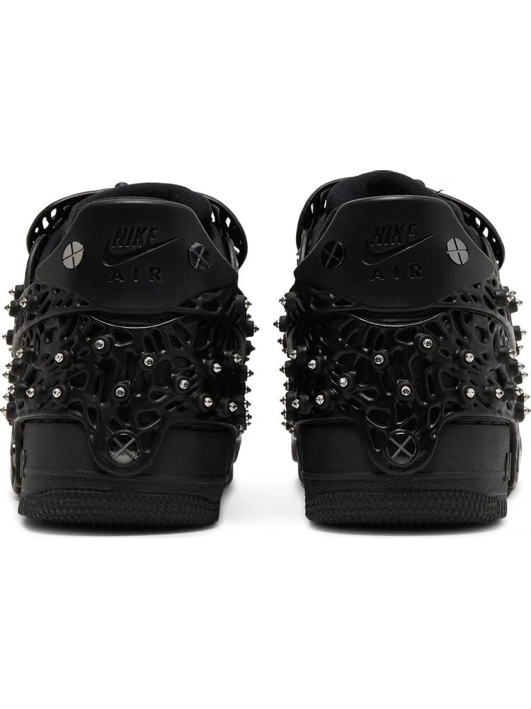 Кроссовки Nike Air Force 1 LXX Swarovski Black — изображение 6 из 9, черный