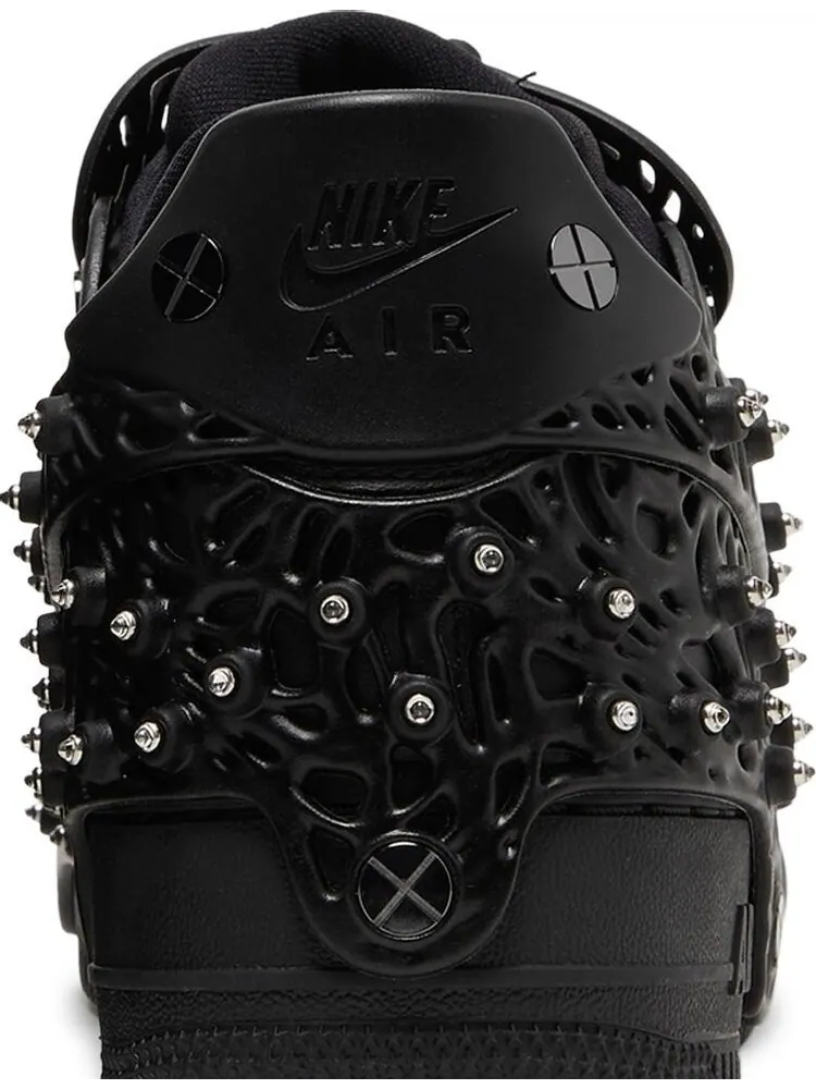 Кроссовки Nike Air Force 1 LXX Swarovski Black — изображение 7 из 9, черный