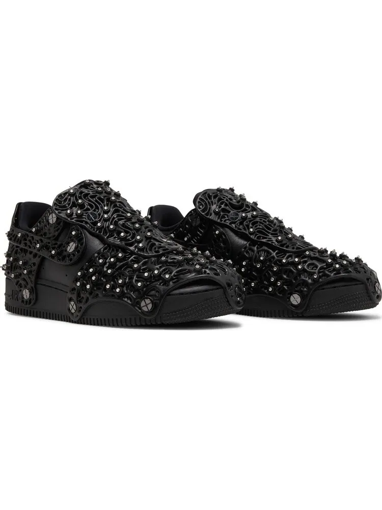 Кроссовки Nike Air Force 1 LXX Swarovski Black — изображение 8 из 9, черный