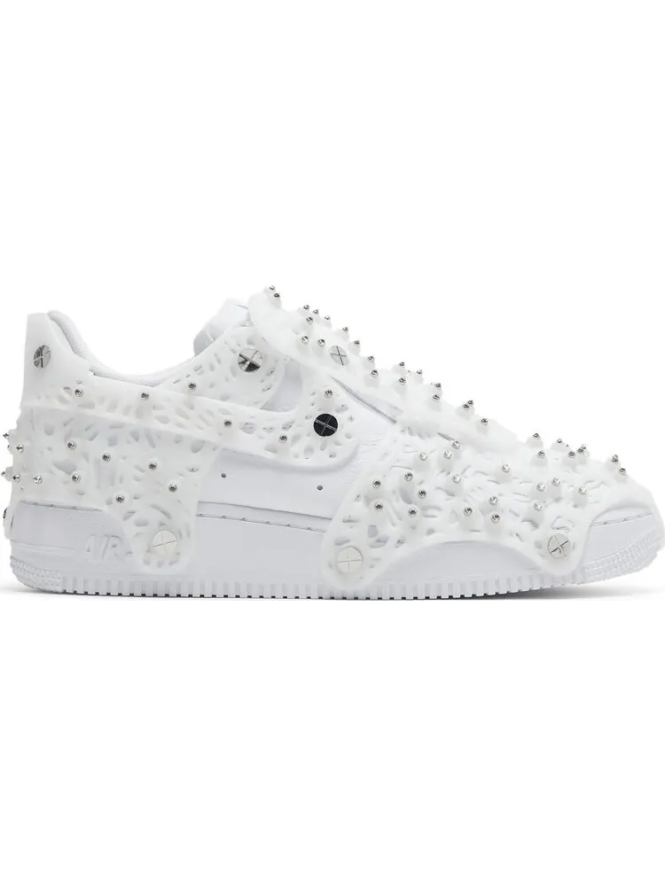 Кроссовки Nike Swarovski x Wmns Air Force 1 LXX 'White' — изображение 1 из 9, белый