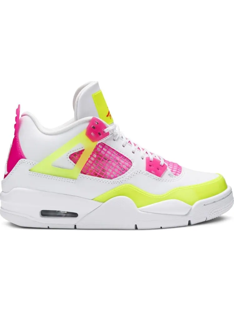 Кроссовки Air Jordan 4 Retro GS Lemon Venom — изображение 1 из 8, желтый