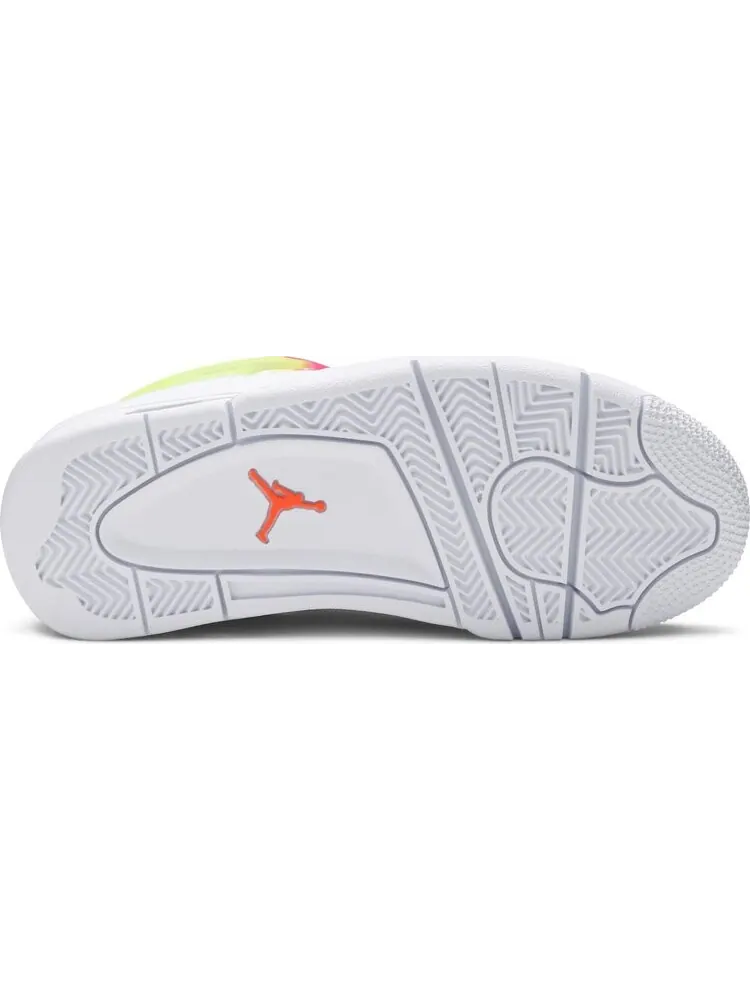 Кроссовки Air Jordan 4 Retro GS Lemon Venom — изображение 4 из 8, желтый