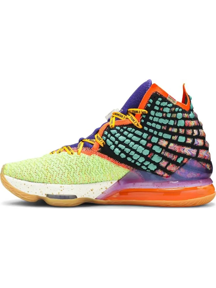 Кроссовки Nike LeBron 17 'What The' — изображение 3 из 11, мульти