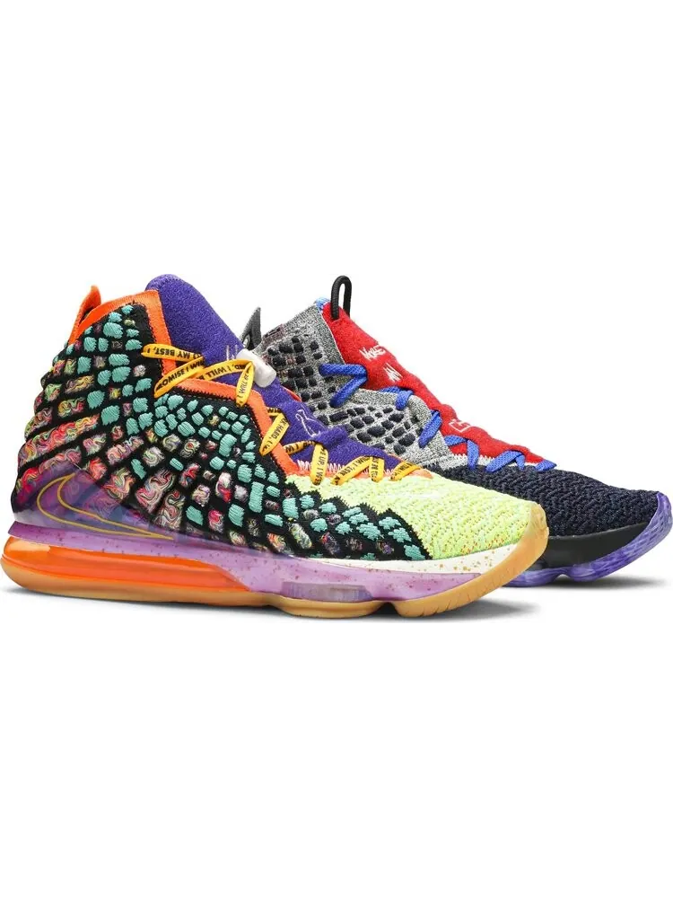 Кроссовки Nike LeBron 17 'What The' — изображение 8 из 11, мульти