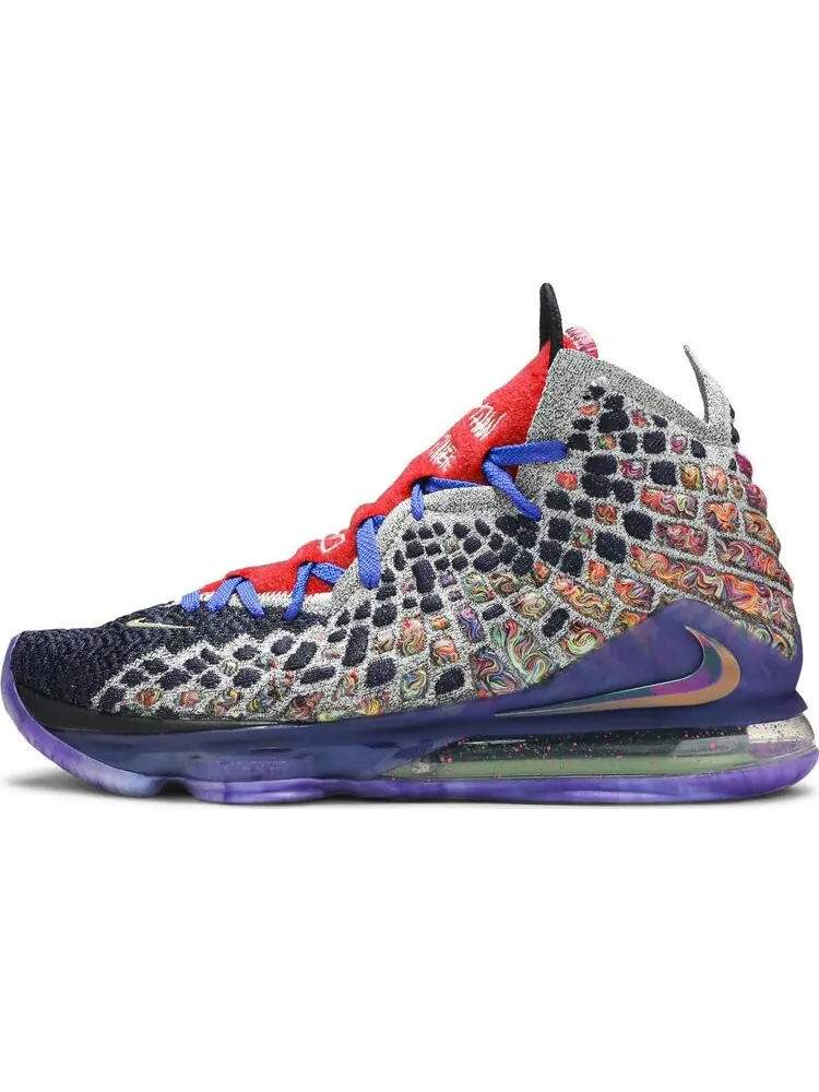 Кроссовки Nike LeBron 17 'What The' — изображение 9 из 11, мульти