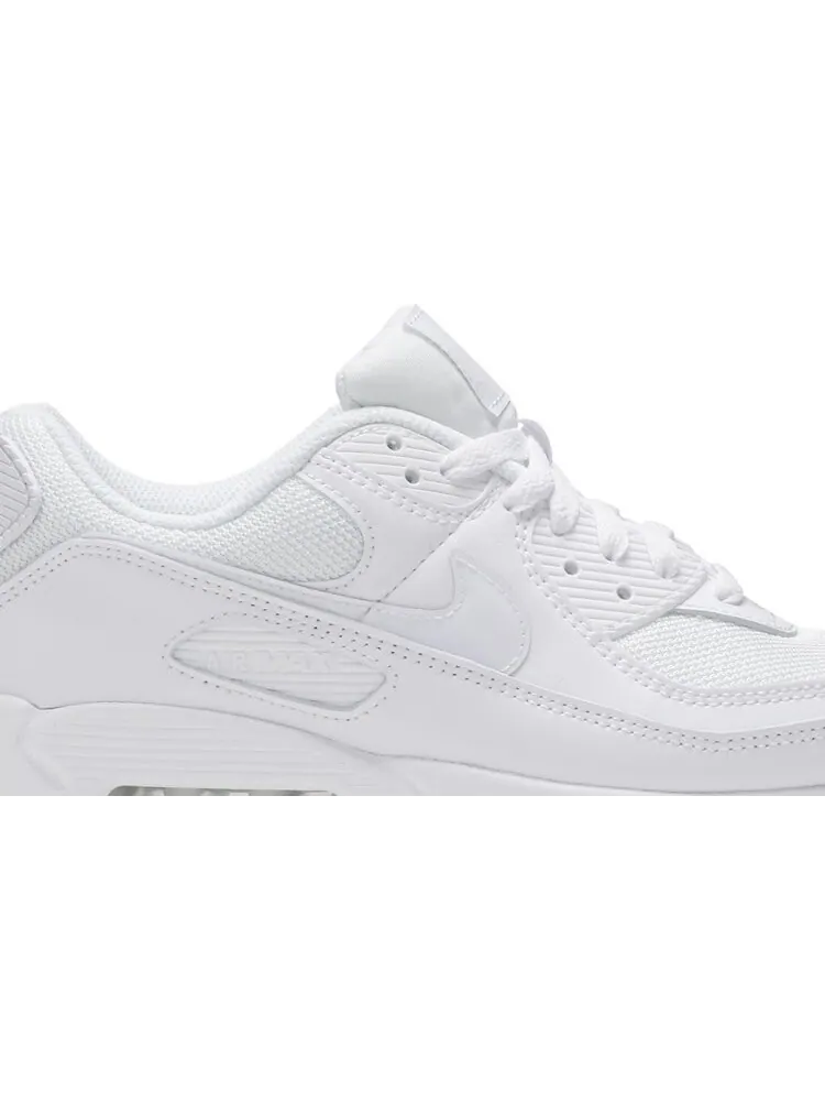 Кроссовки Nike Wmns Air Max 90 Twist 'Triple White' — изображение 2 из 8, белый