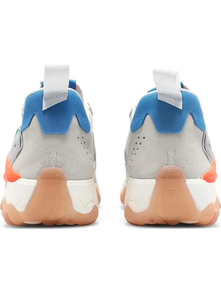 Кроссовки Jordan Delta 2 Light Smoke Grey Total Orange — изображение 6 из 8, серый