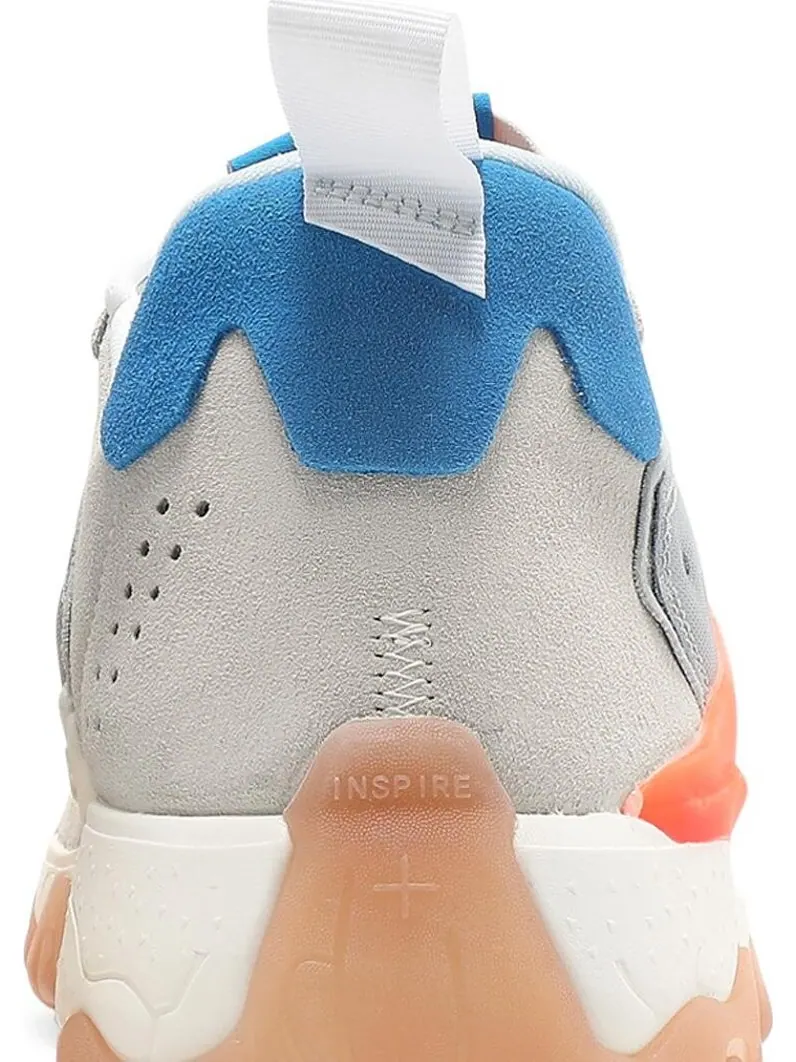 Кроссовки Jordan Delta 2 Light Smoke Grey Total Orange — изображение 7 из 8, серый