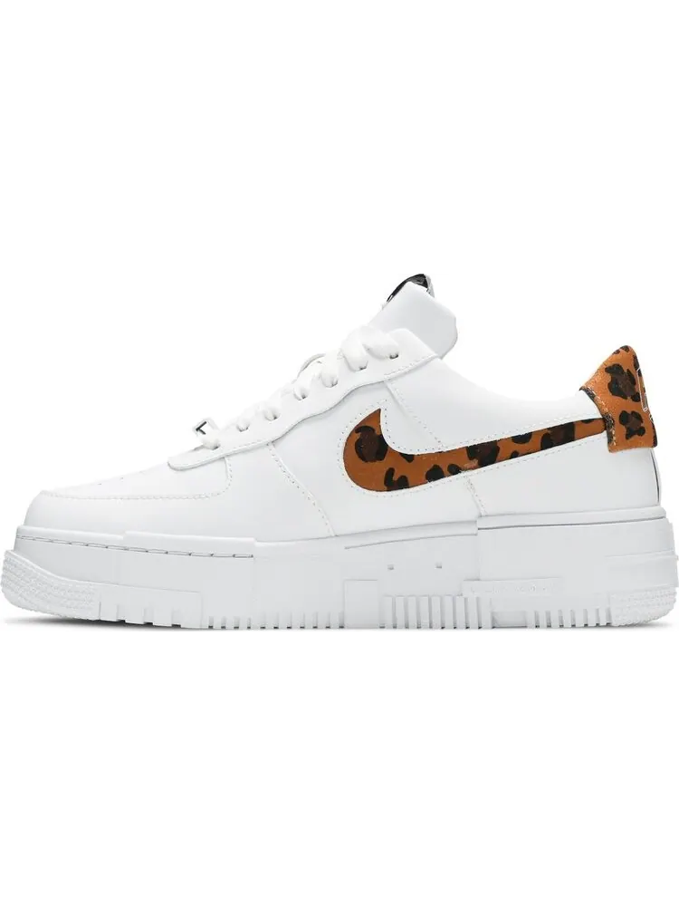 Кроссовки Nike Wmns Air Force 1 Pixel SE 'Leopard Print' — изображение 3 из 8, белый
