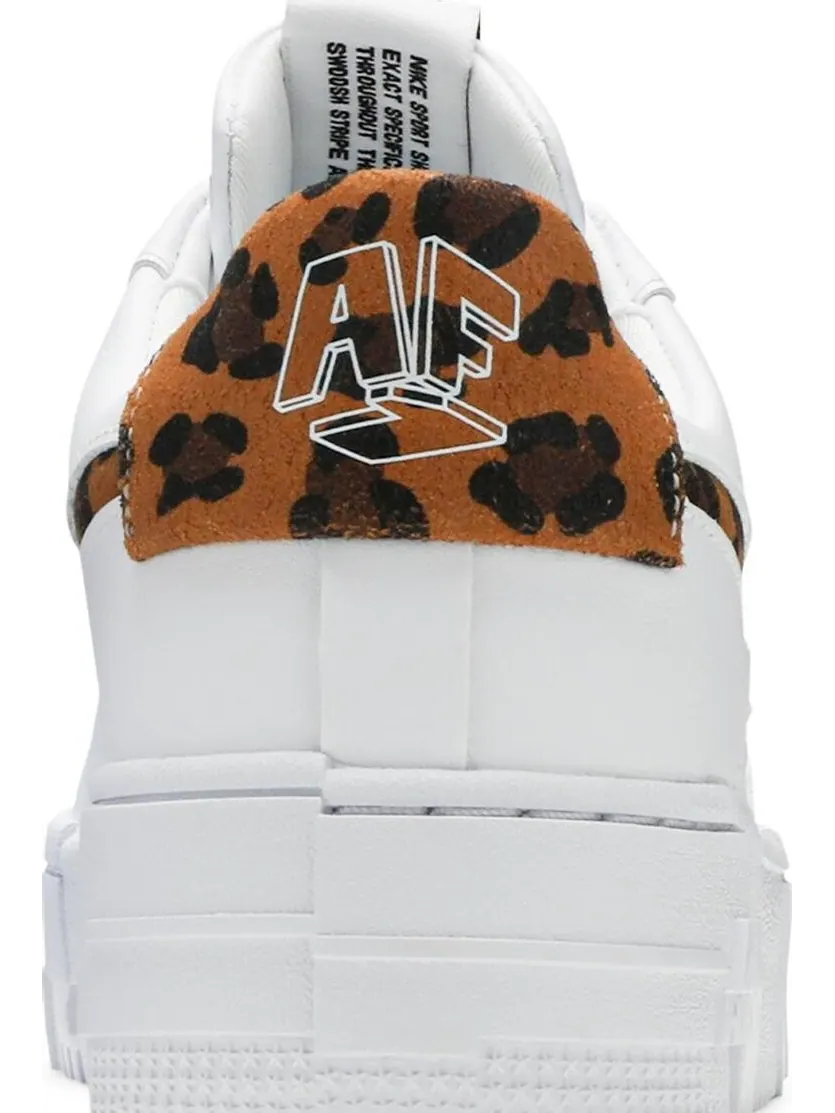 Кроссовки Nike Wmns Air Force 1 Pixel SE 'Leopard Print' — изображение 7 из 8, белый