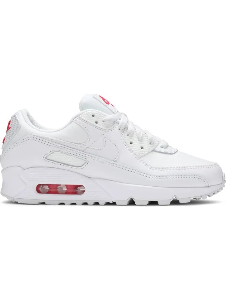 Кроссовки Nike Wmns Air Max 90 'Sail Red' — изображение 1 из 8, белый