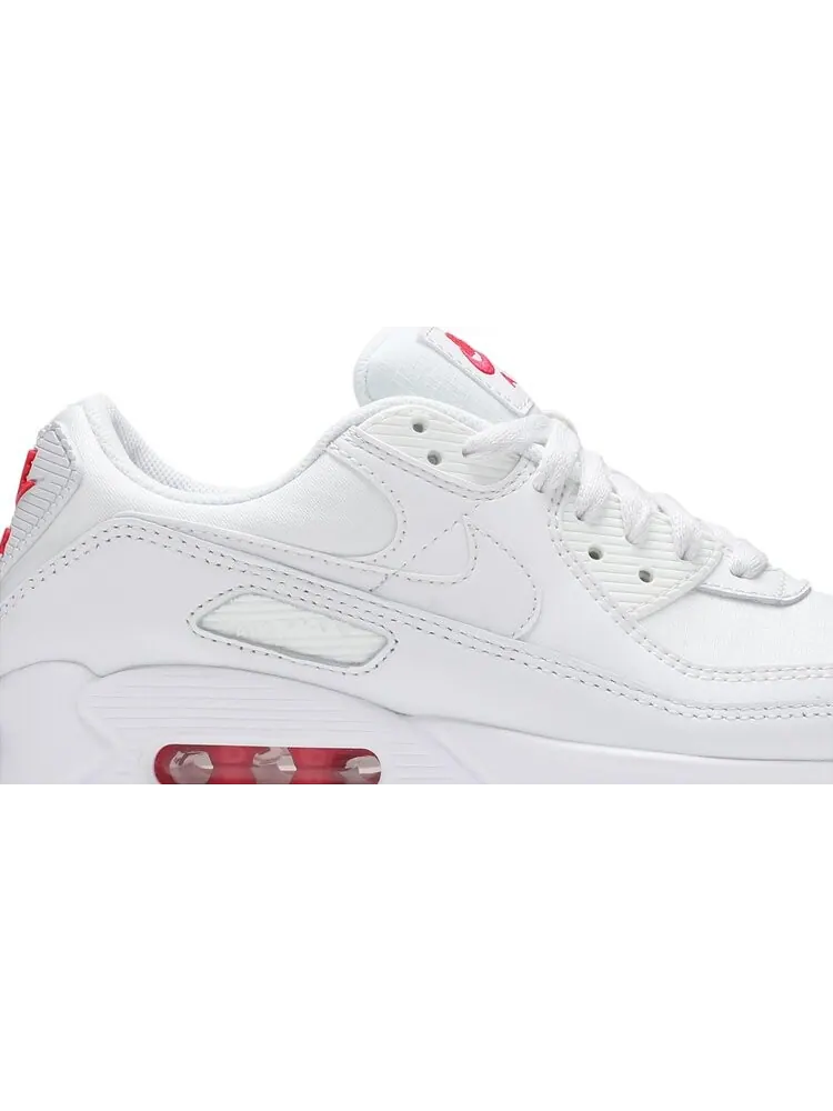 Кроссовки Nike Wmns Air Max 90 'Sail Red' — изображение 2 из 8, белый