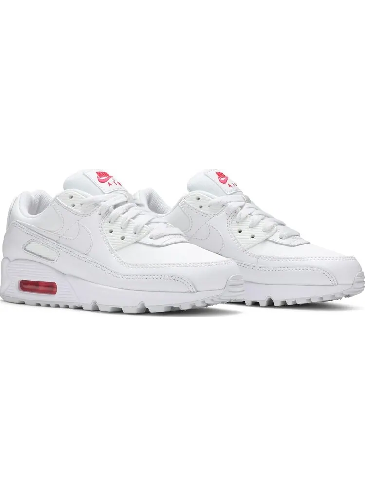 Кроссовки Nike Wmns Air Max 90 'Sail Red' — изображение 8 из 8, белый
