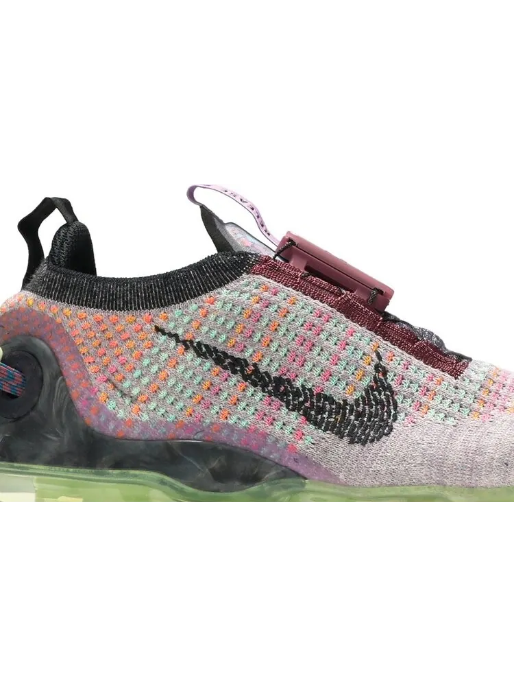 Кроссовки Nike Wmns Air VaporMax 2020 Flyknit 'Violet Ash Volt' — изображение 2 из 8, мульти
