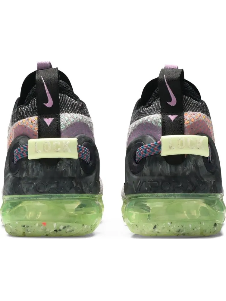 Кроссовки Nike Wmns Air VaporMax 2020 Flyknit 'Violet Ash Volt' — изображение 6 из 8, мульти