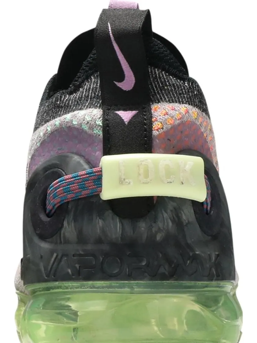 Кроссовки Nike Wmns Air VaporMax 2020 Flyknit 'Violet Ash Volt' — изображение 7 из 8, мульти
