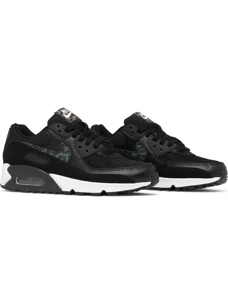 Кроссовки Nike Wmns Air Max 90 SE 'Black Safari' — изображение 8 из 8, черный