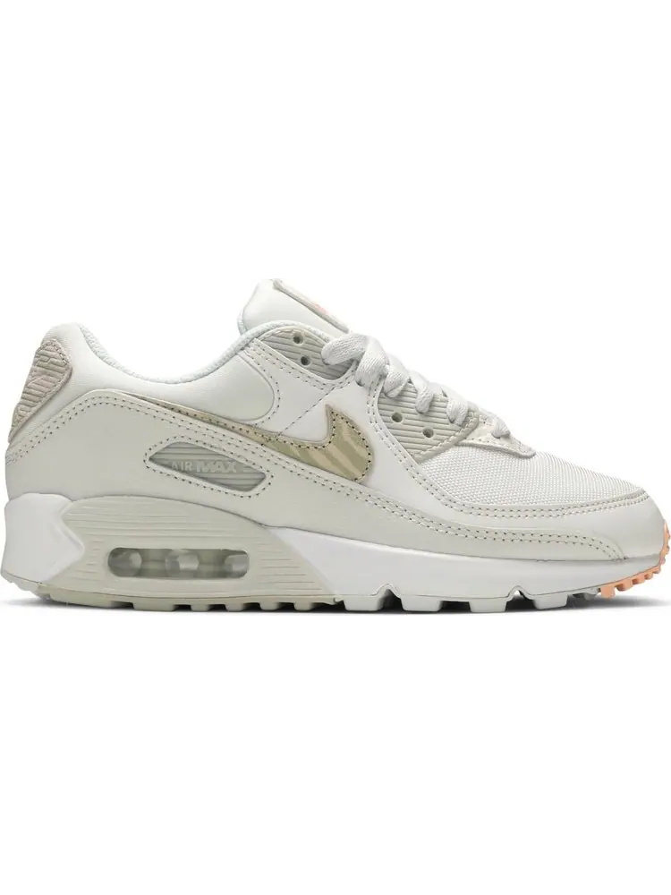 Кроссовки Nike Wmns Air Max 90 SE 'Summit White Light Bone' — изображение 1 из 8, белый
