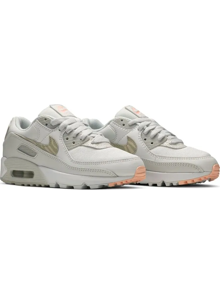 Кроссовки Nike Wmns Air Max 90 SE 'Summit White Light Bone' — изображение 8 из 8, белый