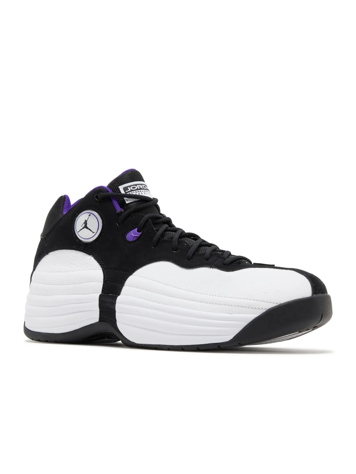 Кроссовки Air Jordan Jordan Jumpman Team 1 'White Black Field Purple' — изображение 2 из 4, белый