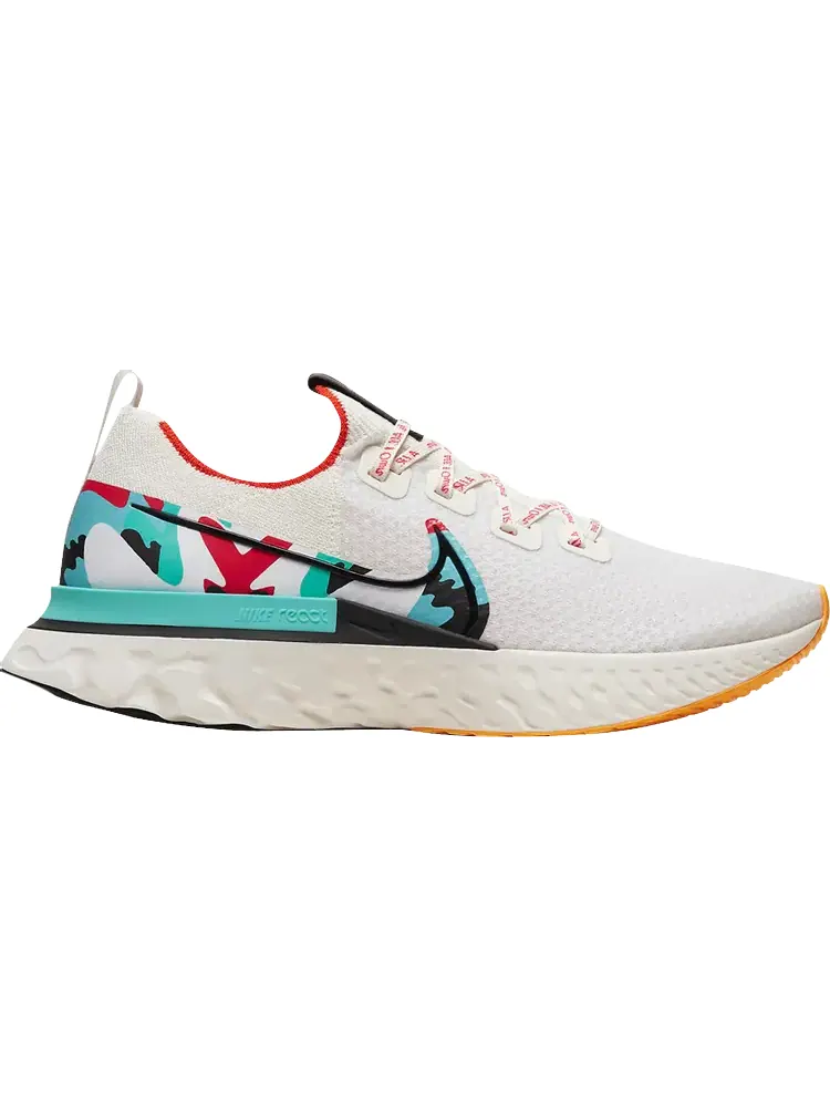 Кроссовки Nike React Infinity Run Flyknit 'A.I.R.' — изображение 1 из 1, белый
