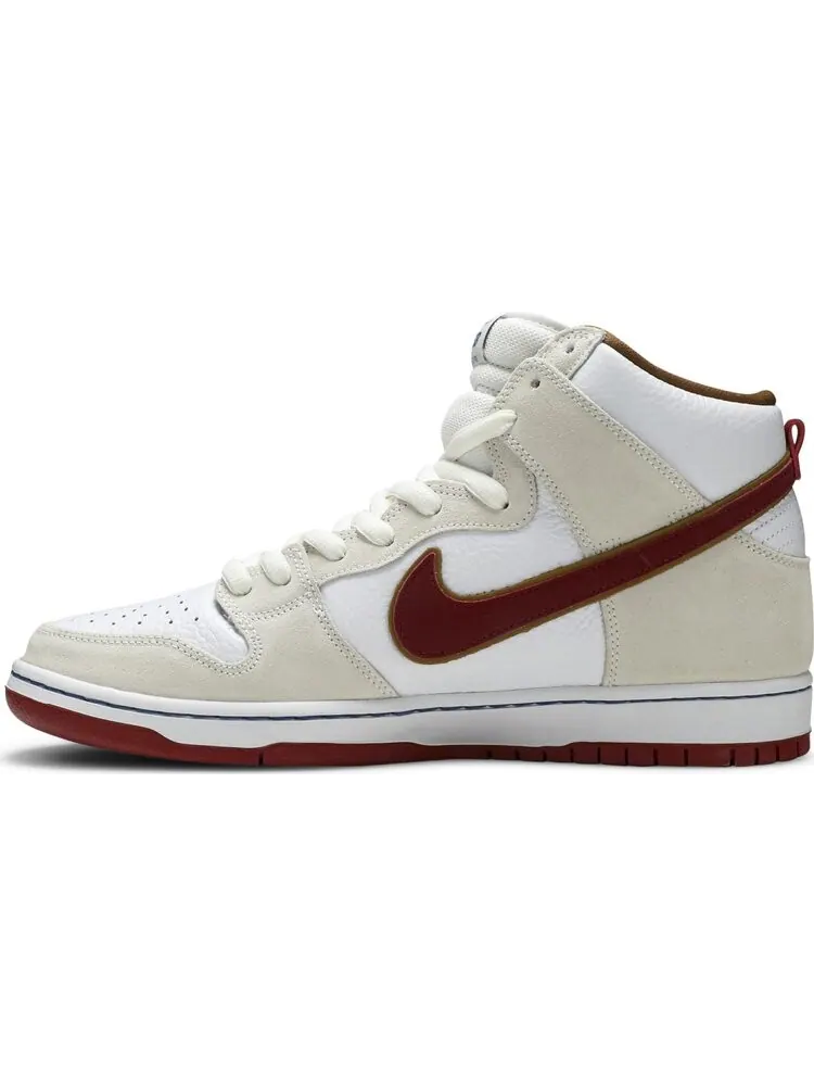 Кроссовки Nike Dunk High SB 'Sail' — изображение 3 из 8, загар