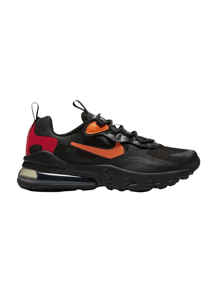 Кроссовки Nike Air Max 270 React GS 'Black Magma Orange' — изображение 1 из 1