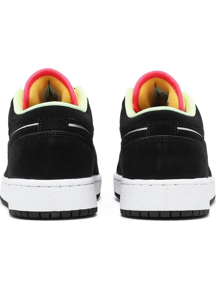 Кроссовки Air Jordan 1 Low SE GS Aurora Green — изображение 6 из 8, черный