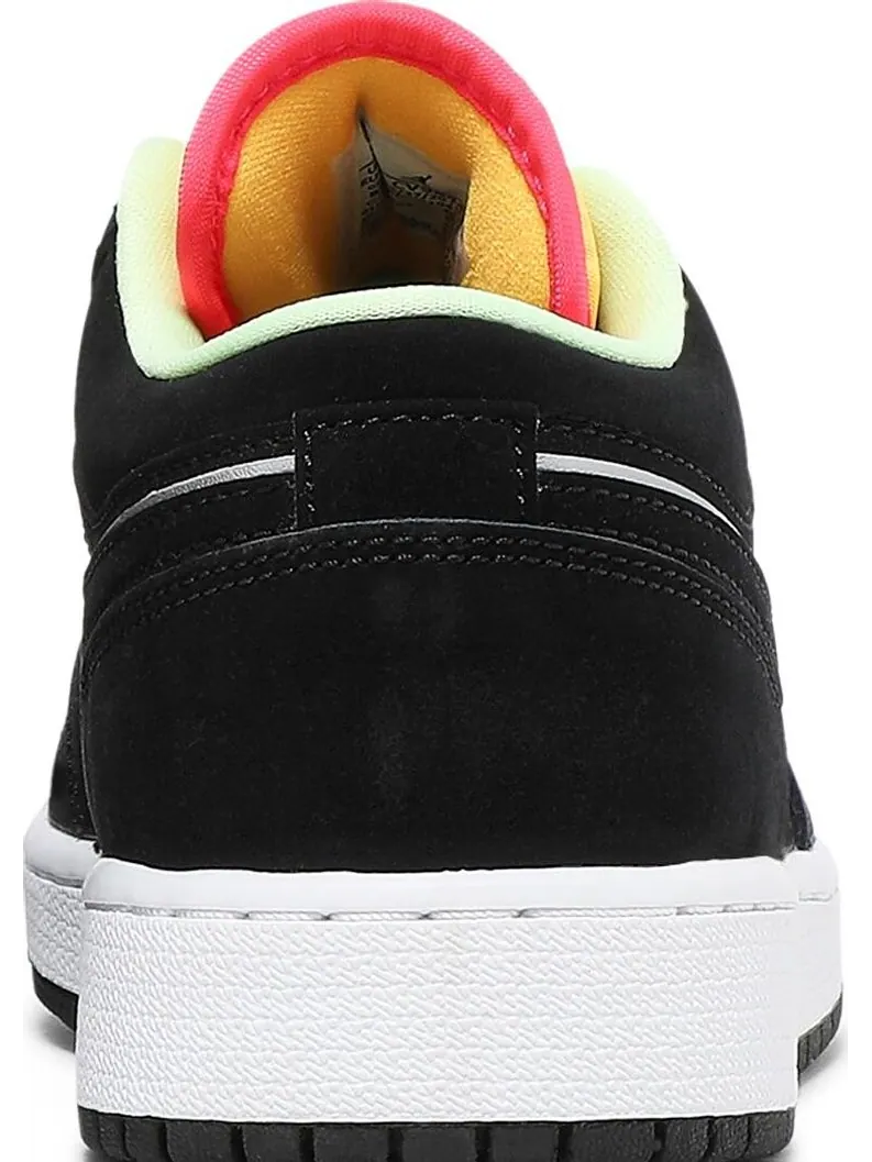 Кроссовки Air Jordan 1 Low SE GS Aurora Green — изображение 7 из 8, черный