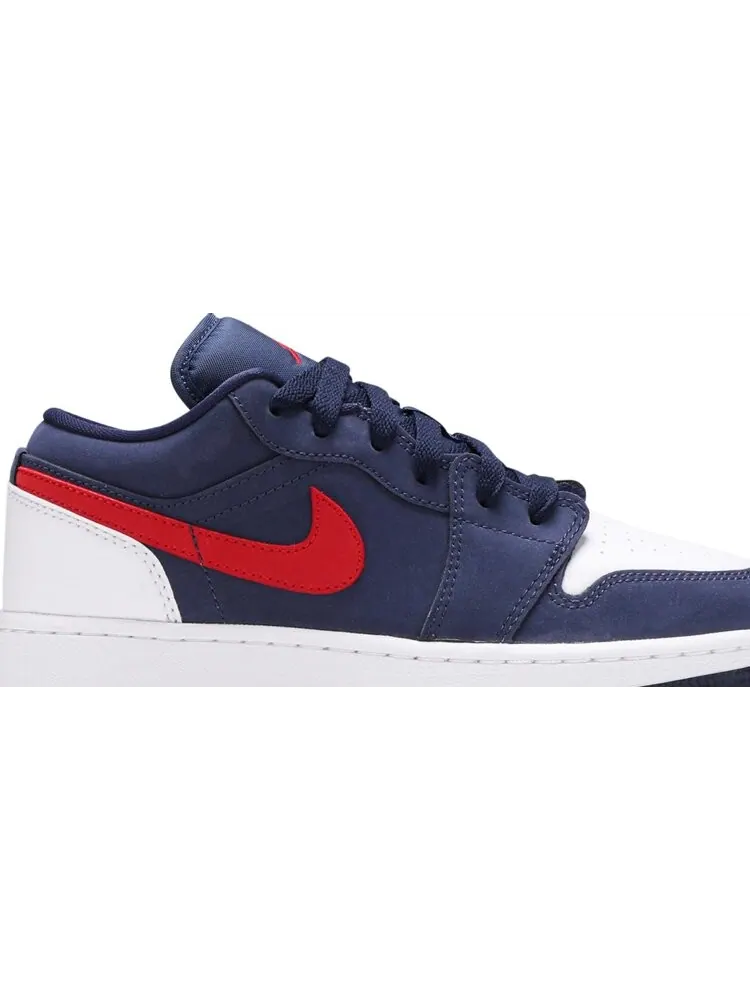 Кроссовки Air Jordan 1 Low GS USA — изображение 2 из 8, синий