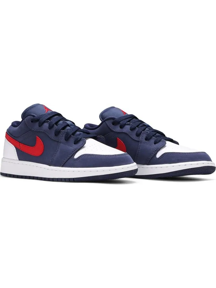 Кроссовки Air Jordan 1 Low GS USA — изображение 8 из 8, синий