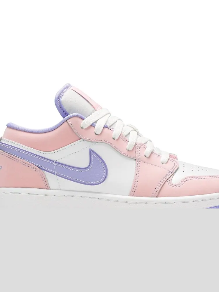Кроссовки Air Jordan 1 Low SE GS Arctic Punch — изображение 2 из 8, розовый